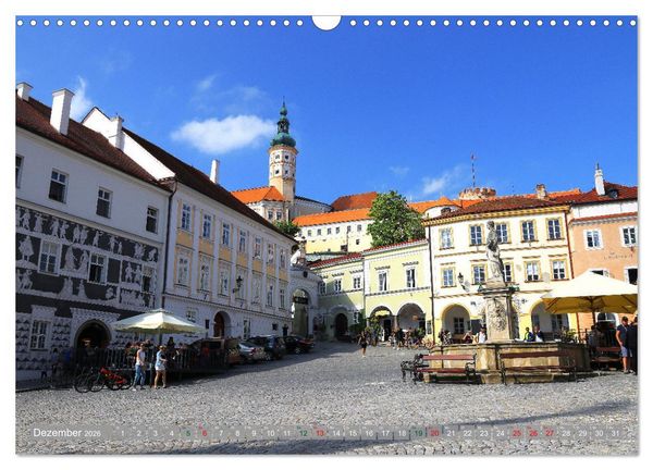Produktbild: Mikulov in Tschechien (Wandkalender 2026 DIN A3 quer), CALVENDO Monatskalender