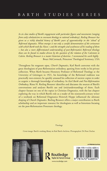 Produktbild: Karl Barth and Post-Reformation Orthodoxy