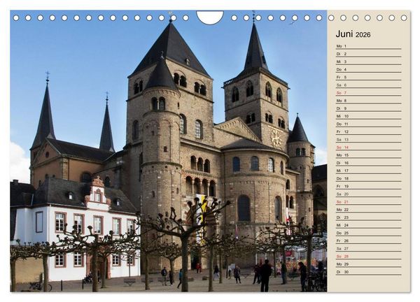 Produktbild: TRIER an der Mosel (Wandkalender 2026 DIN A4 quer), CALVENDO Monatskalender