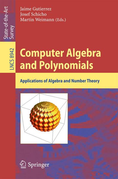 Produktbild: Computer Algebra and Polynomials