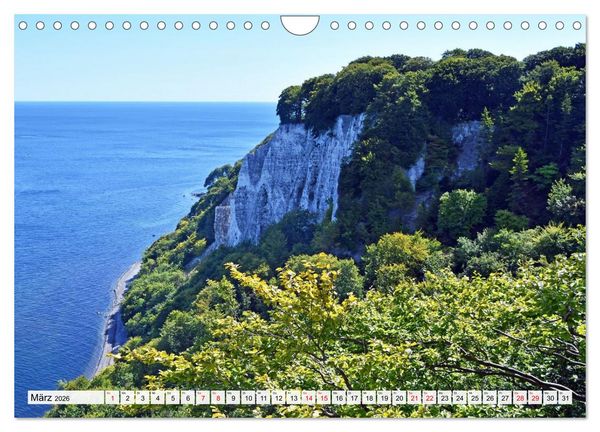 Produktbild: Sassnitz mit der Kreidek&uuml;ste (Wandkalender 2026 DIN A4 quer), CALVENDO Monatskalender