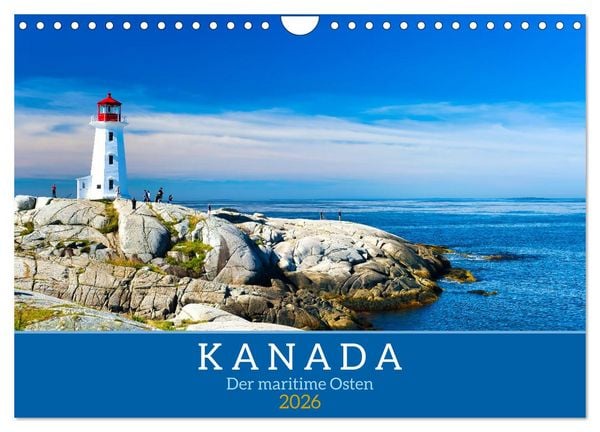 Produktbild: KANADA - Der maritime Osten (Wandkalender 2026 DIN A4 quer), CALVENDO Monatskalender