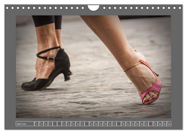 Produktbild: Tango feet (Wandkalender 2026 DIN A4 quer), CALVENDO Monatskalender
