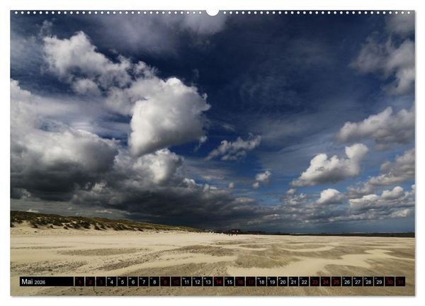 Produktbild: Insel Baltrum, Perle im Ostfriesischen Wattenmeer (Wandkalender 2026 DIN A2 quer), CALVENDO Monatskalender