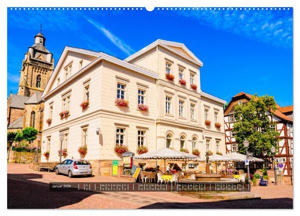 Produktbild: Bad Wildungen, Kurstadt mit Herz (Wandkalender 2026 DIN A2 quer), CALVENDO Monatskalender