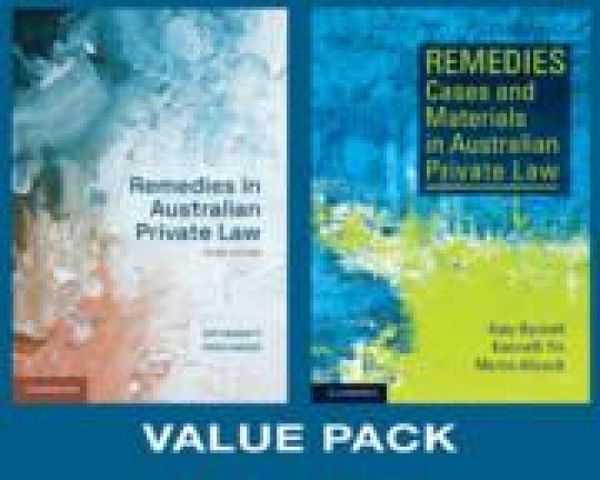 Produktbild: Remedies in Australian Private Law Value Pack 2 2 Volume Paperback Set