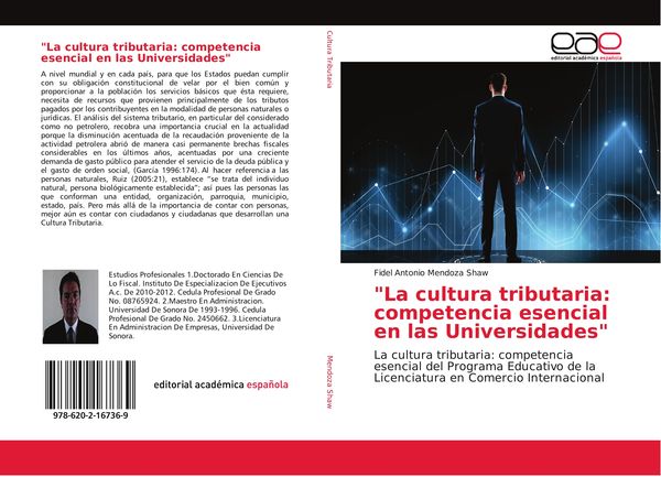 Produktbild: "La cultura tributaria: competencia esencial en las Universidades"