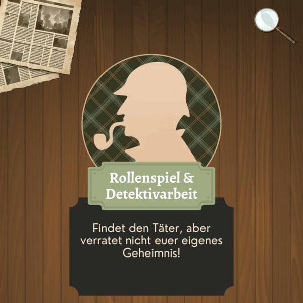 Produktbild: Kleine Morde unter Freunden: Sherlock Holmes. 10 mysteri&ouml;se Mini-F&auml;lle zum Selberspielen
