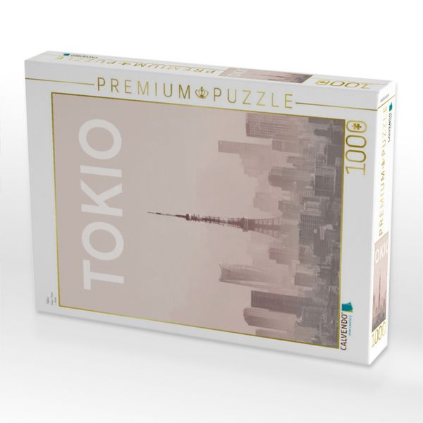 Produktbild: CALVENDO Puzzle Tokio | 1000 Teile Lege-Gr&ouml;&szlig;e 64x48cm Foto-Puzzle f&uuml;r gl&uuml;ckliche Stunden