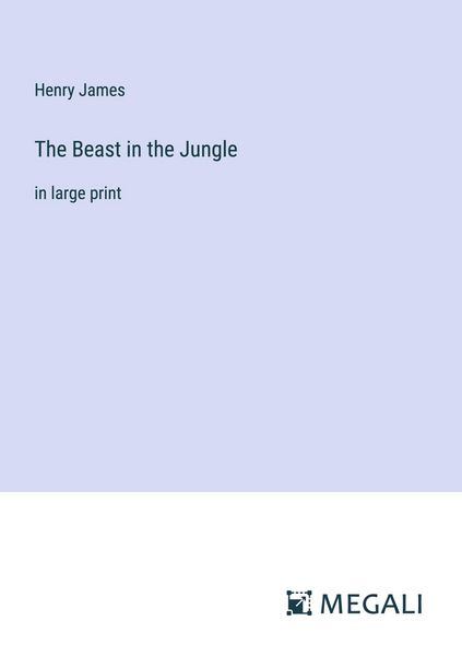 Produktbild: The Beast in the Jungle