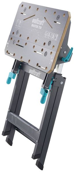 Produktbild: Wolfcraft 6871000 Spann- und Maschinentisch MASTER 750 ERGO 13.2kg Schwarz, Silber