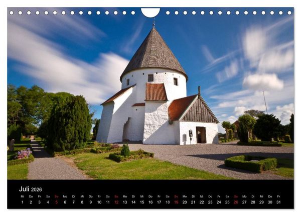 Produktbild: D&auml;nemarks Bornholm 2026 (Wandkalender 2026 DIN A4 quer), CALVENDO Monatskalender