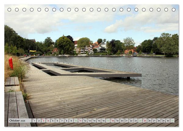 Produktbild: Ein Sommertag in Eutin (Tischkalender 2026 DIN A5 quer), CALVENDO Monatskalender