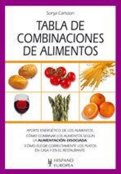 Produktbild: Tabla de combinaciones de alimentos