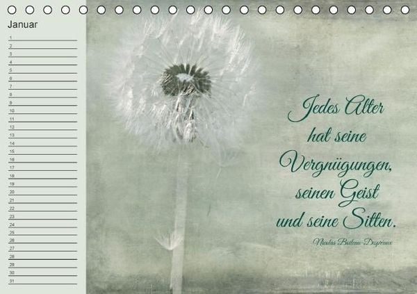 Produktbild: Spruchreifer Geburtstagskalender (Tischkalender immerw&auml;hrend DIN A5 quer)