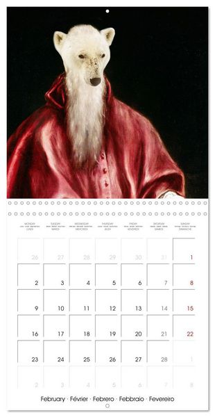 Produktbild: Aristocrat Animals (Wall Calendar 2026 12 &times; 12 Inch) CALVENDO 12 Month Wall Calendar