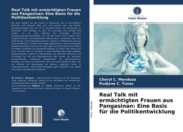 Real Talk mit ermächtigten Frauen aus Pangasinan: Eine Basis für die Politikentwicklung, Taschenbuch von Cheryl C. Mendoza , Rudjane C. Tunac, Verlag