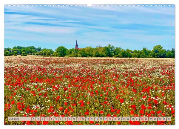 Produktbild: Fischland zwischen Ostsee und Bodden (hochwertiger Premium Wandkalender 2026 DIN A2 quer), Kunstdruck in Hochglanz