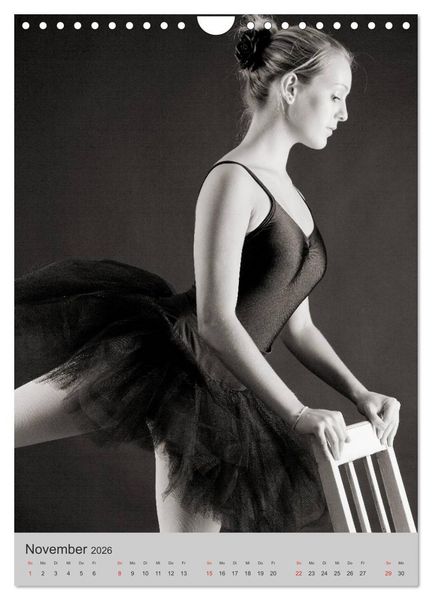 Produktbild: Ballerina (Wandkalender 2026 DIN A4 hoch), CALVENDO Monatskalender