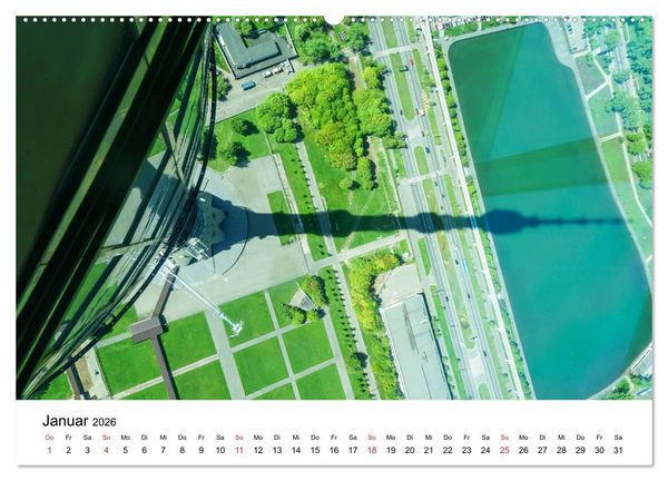 Produktbild: Moskau City (hochwertiger Premium Wandkalender 2026 DIN A2 quer), Kunstdruck in Hochglanz