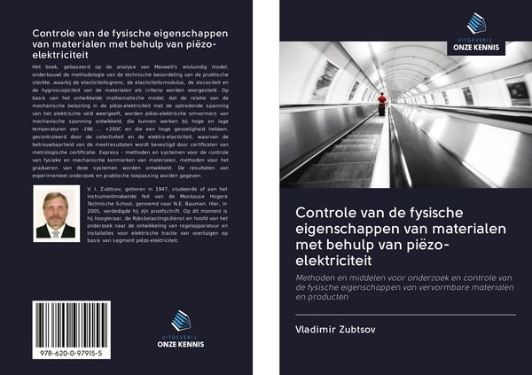 Produktbild: Controle van de fysische eigenschappen van materialen met behulp van pi&euml;zo-elektriciteit