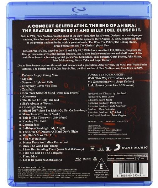 Produktbild: Billy Joel - The Last Play at Shea