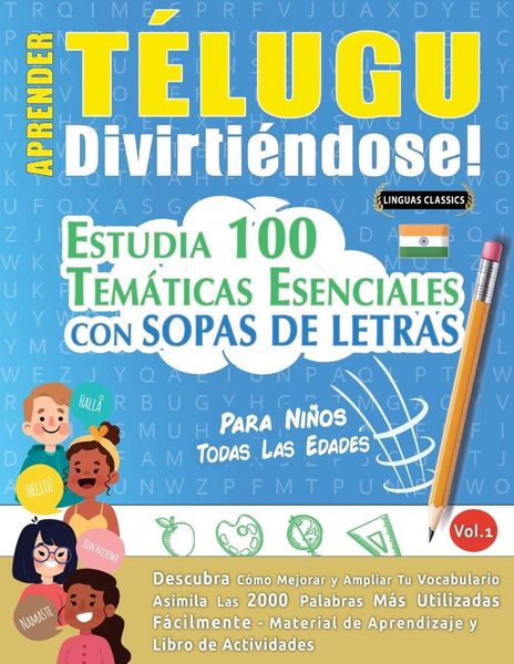 Produktbild: Aprender T&eacute;lugu Divirti&eacute;ndose! - Para Ni&ntilde;os