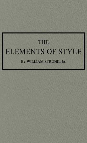 Produktbild: The Elements of Style