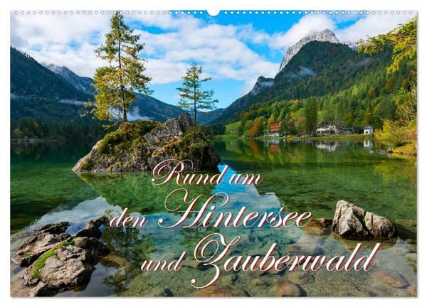 Produktbild: Rund um den Hintersee und Zauberwald (Wandkalender 2026 DIN A2 quer), CALVENDO Monatskalender