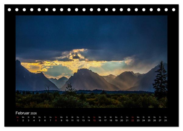 Produktbild: TRAUMLICHT WELTWEIT (Tischkalender 2026 DIN A5 quer), CALVENDO Monatskalender