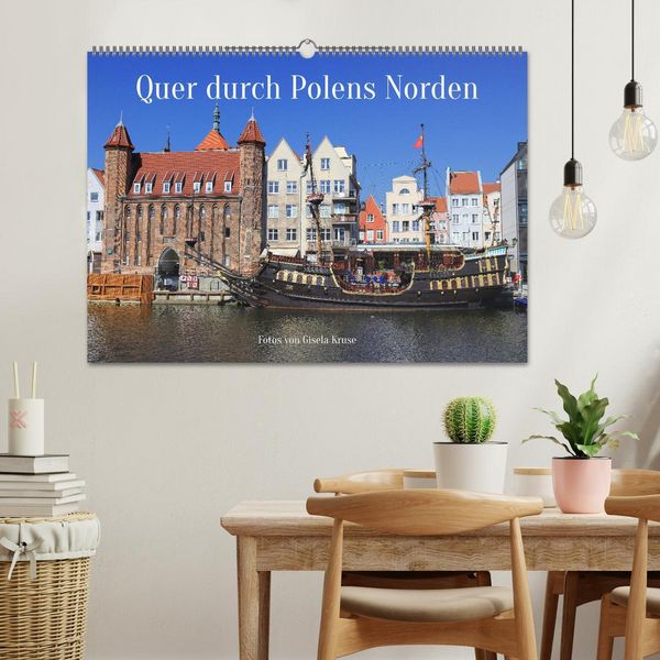 Produktbild: Quer durch Polens Norden (Wandkalender 2026 DIN A2 quer), CALVENDO Monatskalender