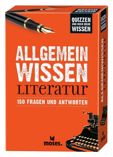 Produktbild: Quizzen & Wissen Allgemeinwissen Literatur