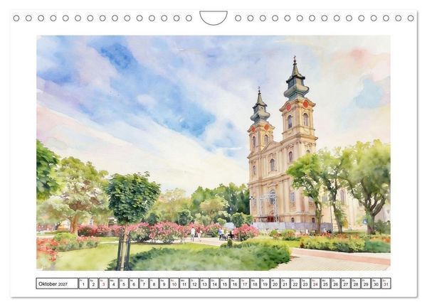 Produktbild: Abwechslungsreiches Serbien (Wandkalender 2027 DIN A4 quer), CALVENDO Monatskalender