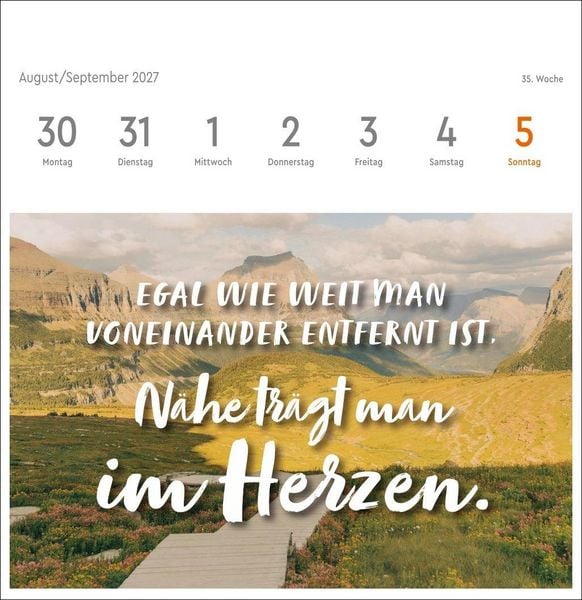 Produktbild: Visual Statements Premium-Postkartenkalender 2027