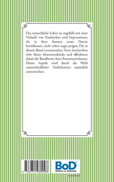 Produktbild: Impressionen des Seins