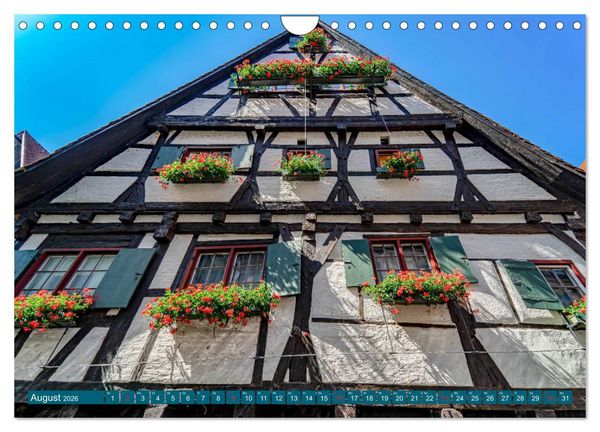 Produktbild: Quer durch Ulm (Wandkalender 2026 DIN A4 quer), CALVENDO Monatskalender
