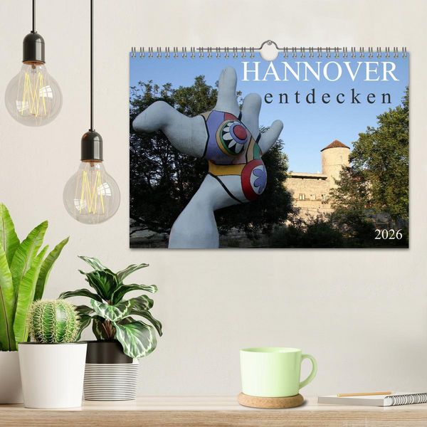 Produktbild: HANNOVER entdecken (Wandkalender 2026 DIN A4 quer), CALVENDO Monatskalender