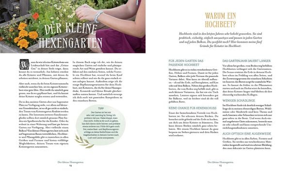 Produktbild: Die Magie der Natur: Hexenkr&auml;uter im Hochbeet