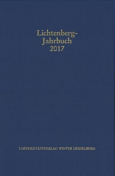 Produktbild: Lichtenberg-Jahrbuch 2017