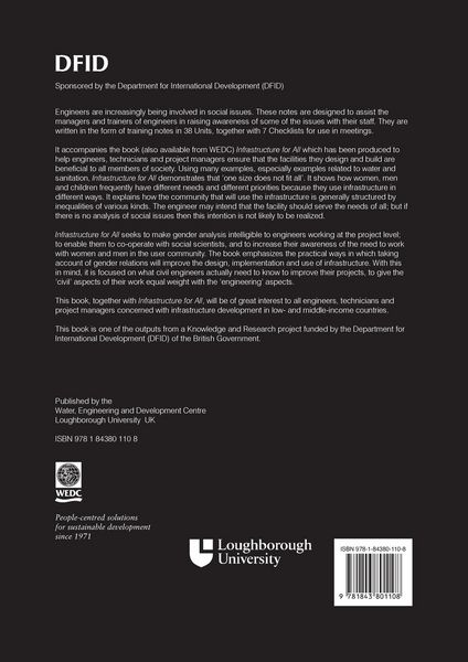 Produktbild: Developing Engineers and Technicians: Notes on Giving Guidance to Engineers and Technicians on How Infrastructure Can Meet the Needs of Men and Women