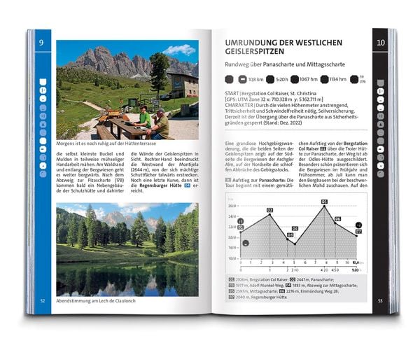 Produktbild: KOMPASS Wanderführer Grödental, Villnößtal, Seiser Alm, Herausragende Dolomiten, 55 Touren mit Extra-Tourenkarte