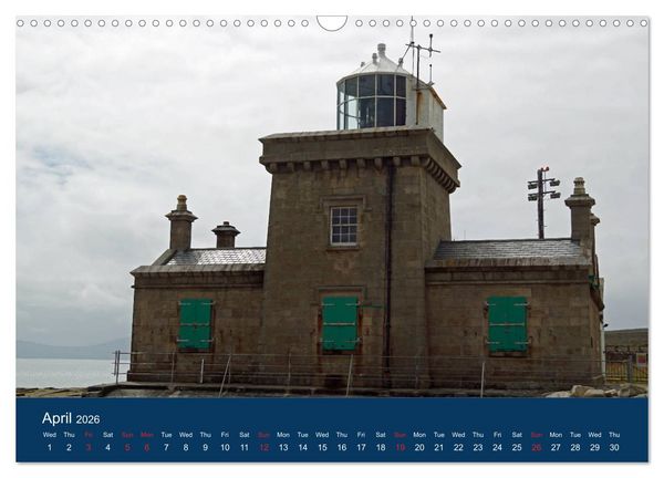 Produktbild: Irish Lighthouses - Beacons along Ireland's wild coast (Wall Calendar 2026 DIN A3 landscape), CALVENDO 12 Month Wall Calendar