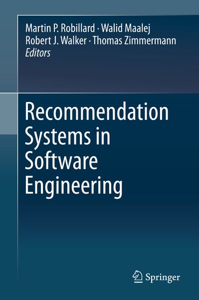 Produktbild: Recommendation Systems in Software Engineering
