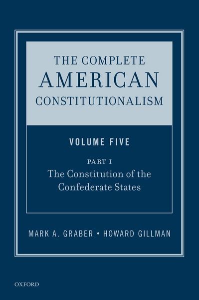 Produktbild: Complete American Constitutionalism, Volume Five, Part I
