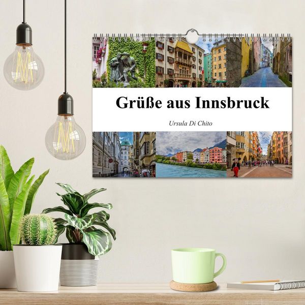Produktbild: Gr&uuml;&szlig;e aus Innsbruck (Wandkalender 2026 DIN A4 quer), CALVENDO Monatskalender