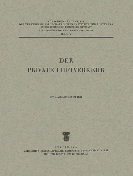 Produktbild: Der private Luftverkehr