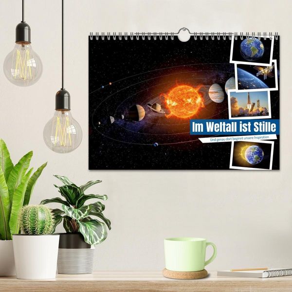 Produktbild: Im Weltall ist Stille (Wandkalender 2027 DIN A4 quer), CALVENDO Monatskalender