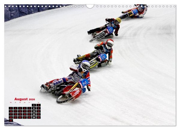 Produktbild: Ice Speedway (Wandkalender 2026 DIN A3 quer), CALVENDO Monatskalender