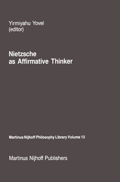 Produktbild: Nietzsche as Affirmative Thinker