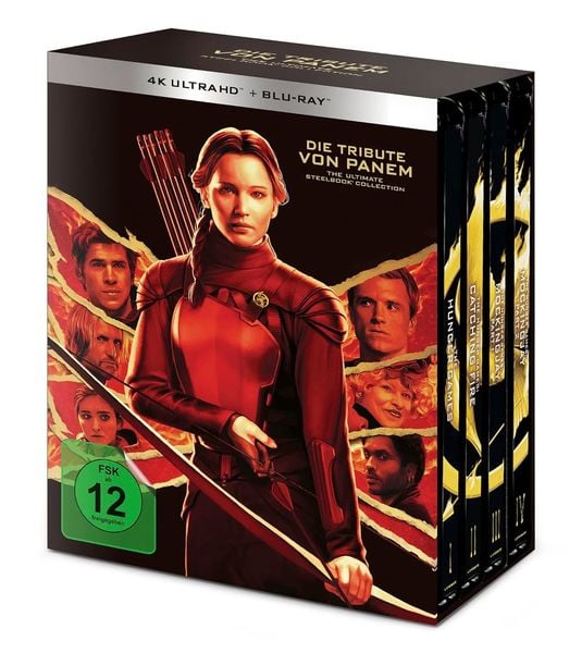 Die Tribute von Panem - 10th Anniversary 4K Ultimate Steelbook Collection (4 4K Ultra HDs) (+ 4 Blu-rays)